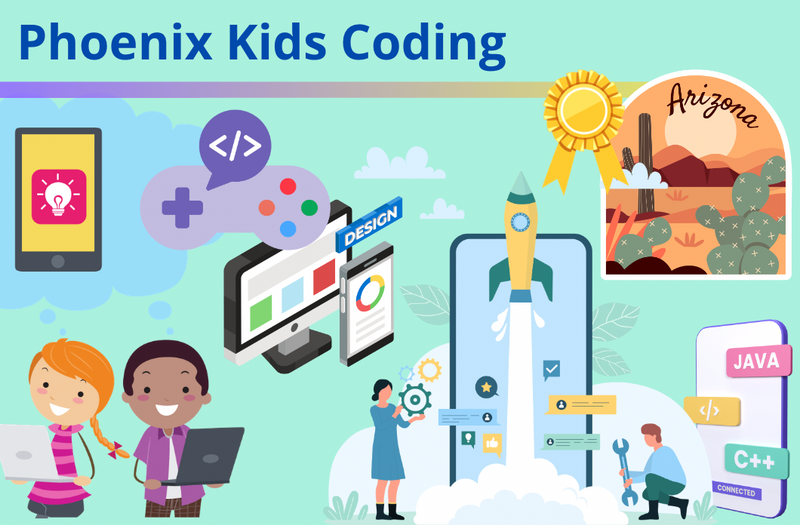 Fun Phoenix Coding for Kids & Teens Classes Tech Camps 2025
