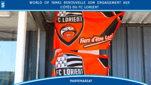 World of Tanks renouvelle son engagement aux côtés du FC Lorient