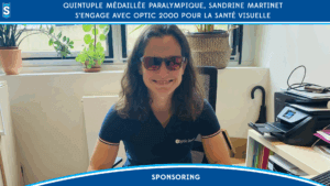 Quintuple médaillée paralympique, Sandrine Martinet s’engage avec Optic 2000 pour la santé visuelle