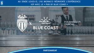 Au Stade Louis-II, l’AS Monaco réinvente l’expérience VIP avec le « Pub by Blue Coast »